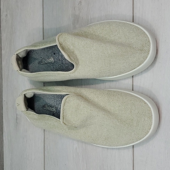Allbirds Womens Wool Lounger Light Green Loafer Slip on shoes sz 7 - Picture 4 of 12